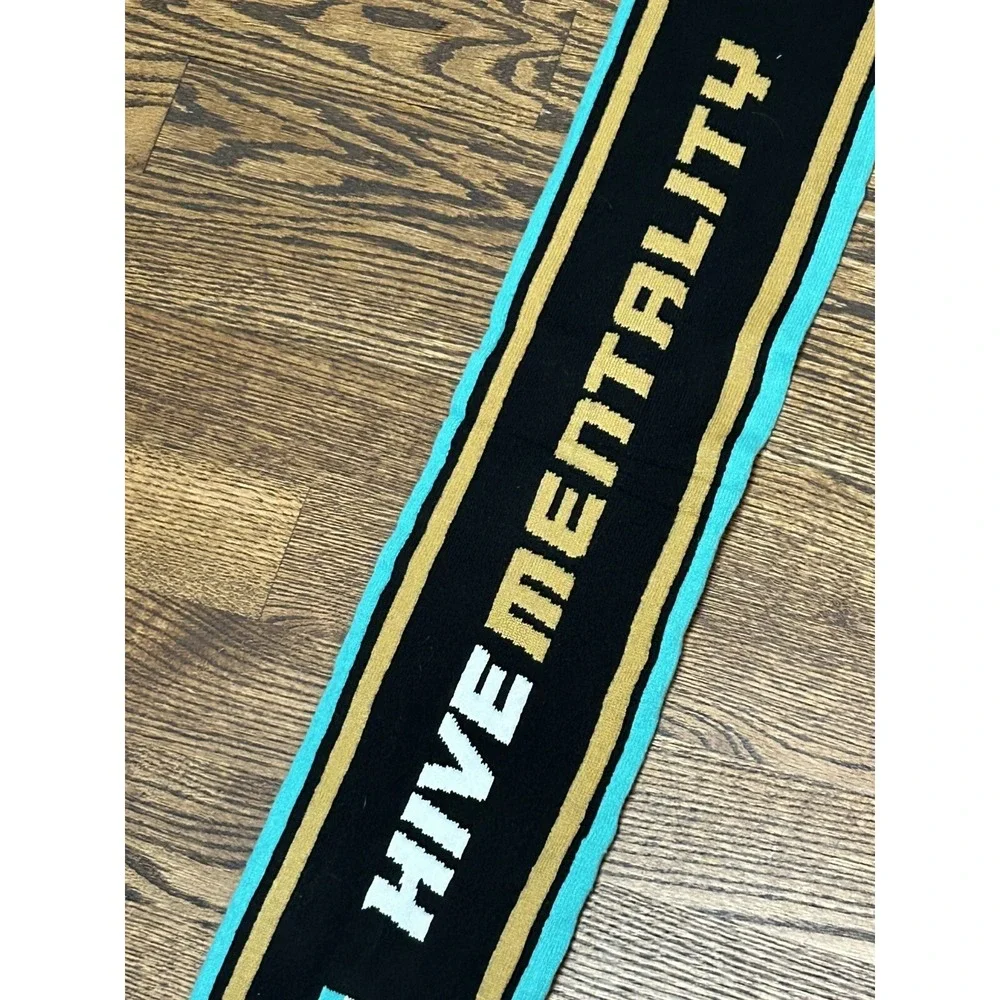 NBA Charlotte Hornets Basketball Scarf -Buzz City- Hive Mentality